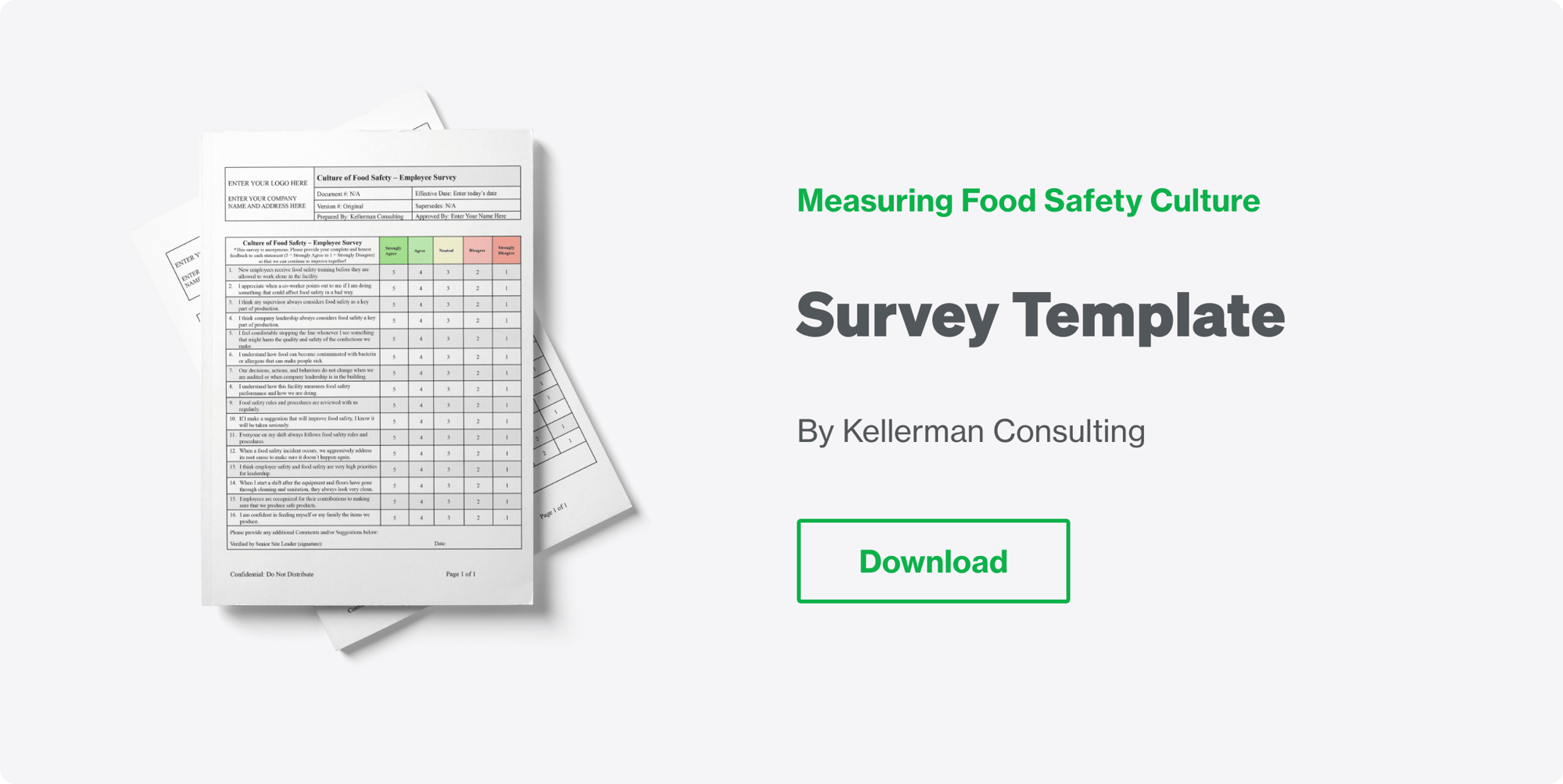 Ten Ways to Enhance the Management of Your Food Safety Culture